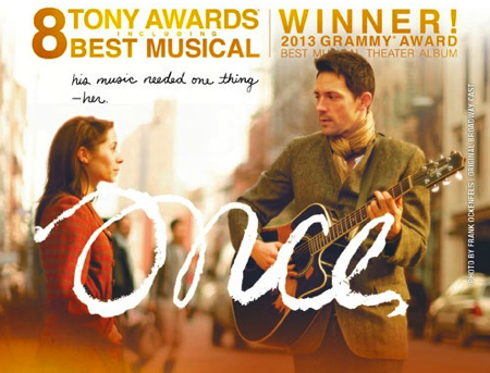 ちょっと残念だった2012年トニー賞の「Once」LA公演。でも歌はさすがに絶品でした！