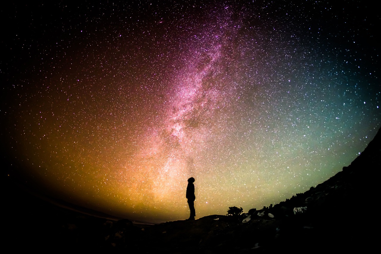 七夕の夜、空いっぱいの星に祈ること